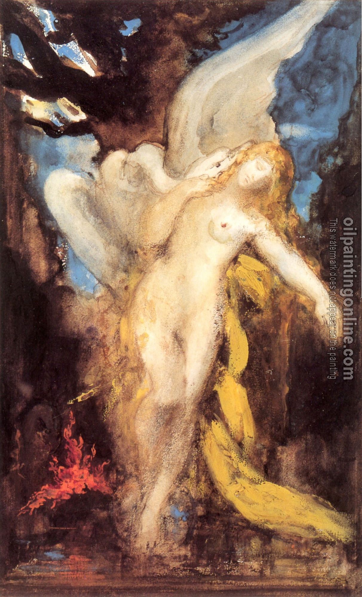 Moreau, Gustave - Leda